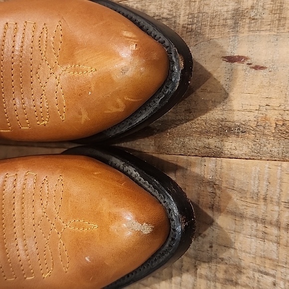 ALMOS Brand Kids Mexican Western Boots Size 18.5 in Mexico or Size 3 in Kids - Picture 9 of 9